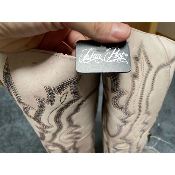 Brand New Dan Post Women’s 10M Loverly Knee High Leather Snip Western Boots - Picture 13 of 16